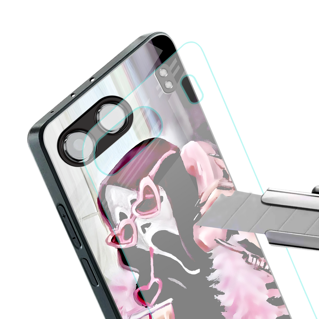 chill thrill back phone cover | glass case for oneplus nord 4