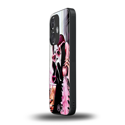 chill thrill back phone cover | glass case for oneplus nord ce 3