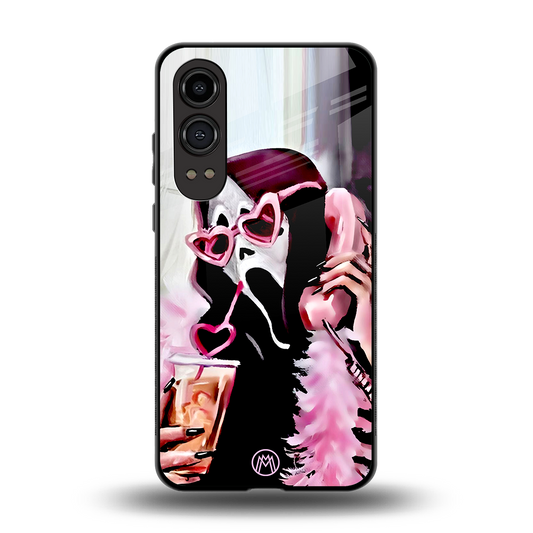 chill thrill back phone cover | glass case for oneplus nord ce 4 lite