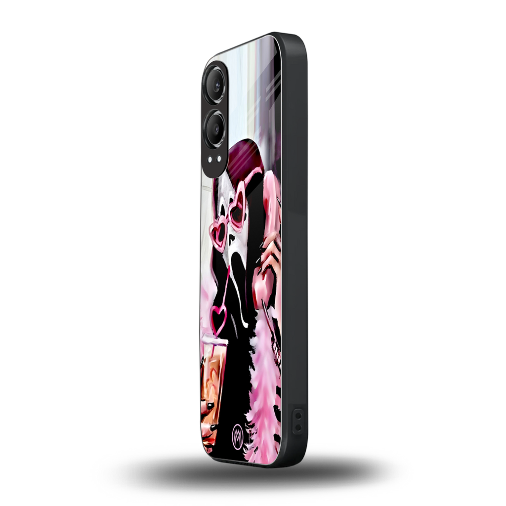 chill thrill back phone cover | glass case for oneplus nord ce 4 lite