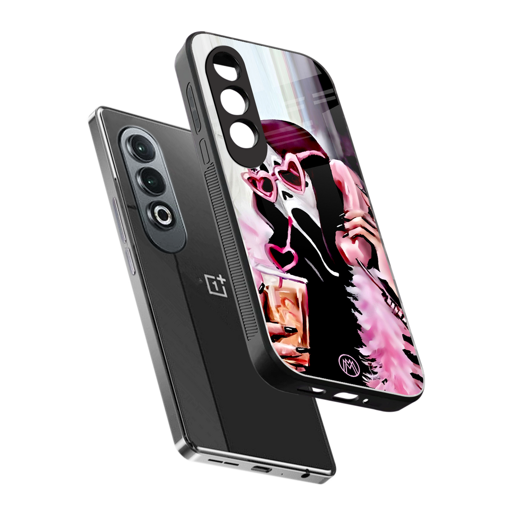 chill thrill back phone cover | glass case for oneplus nord ce 4