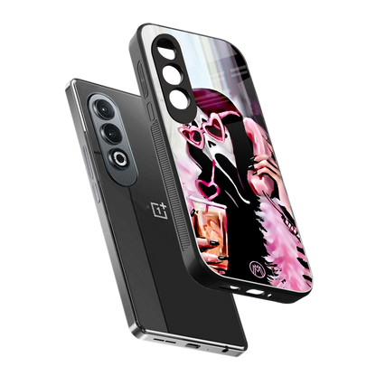 chill thrill back phone cover | glass case for oneplus nord ce 4