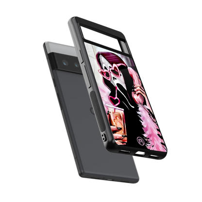 chill thrill back phone cover | glass case for google pixel 6 pro