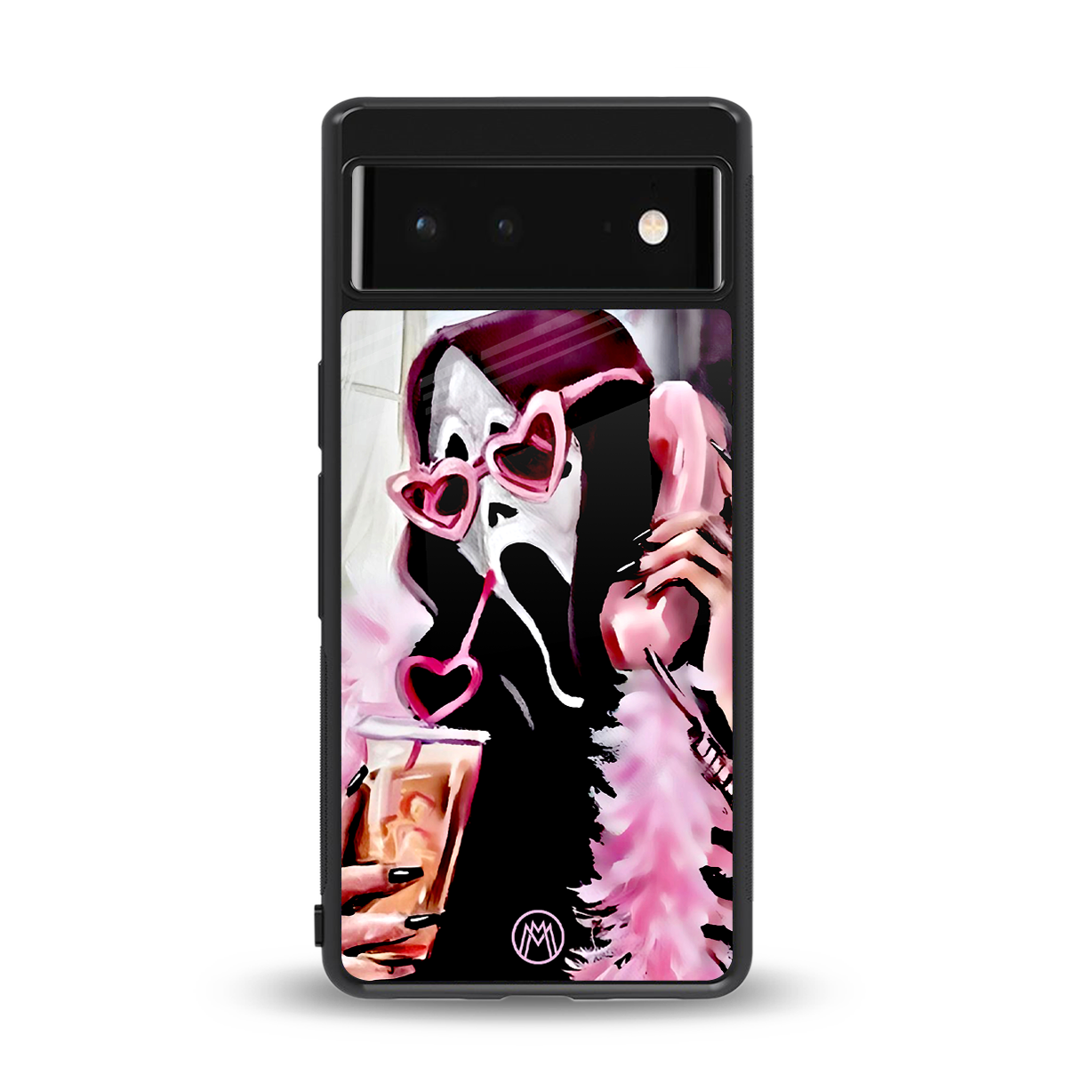 chill thrill back phone cover | glass case for google pixel 6
