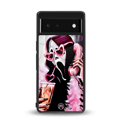 chill thrill back phone cover | glass case for Google Pixel 6A