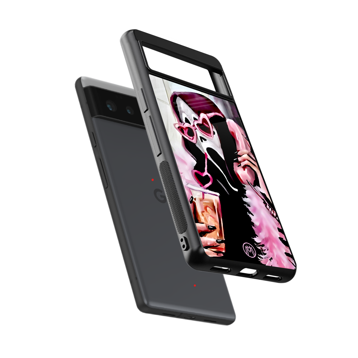 chill thrill back phone cover | glass case for google pixel 6