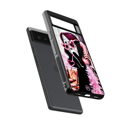 chill thrill back phone cover | glass case for Google Pixel 6A