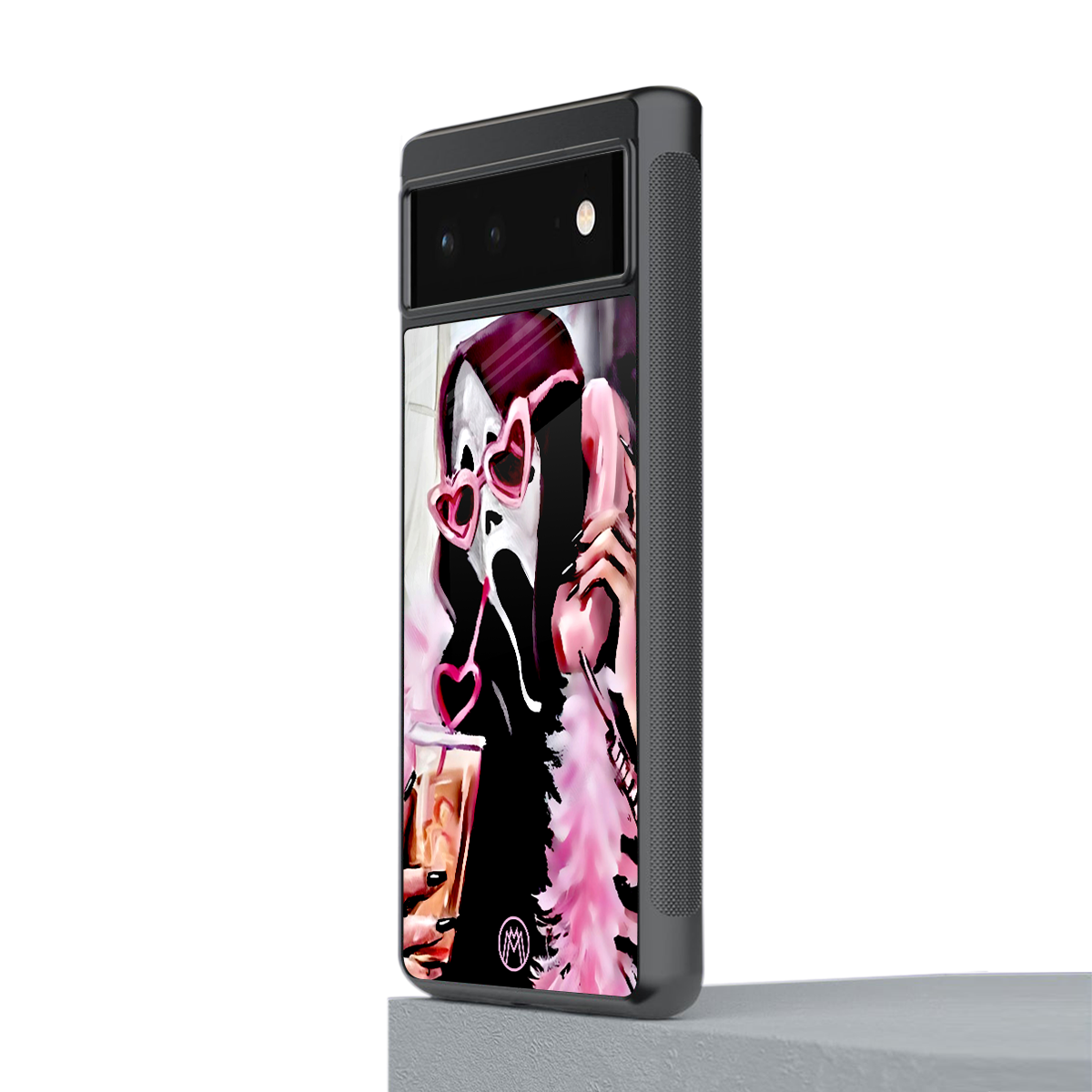 chill thrill back phone cover | glass case for Google Pixel 6A