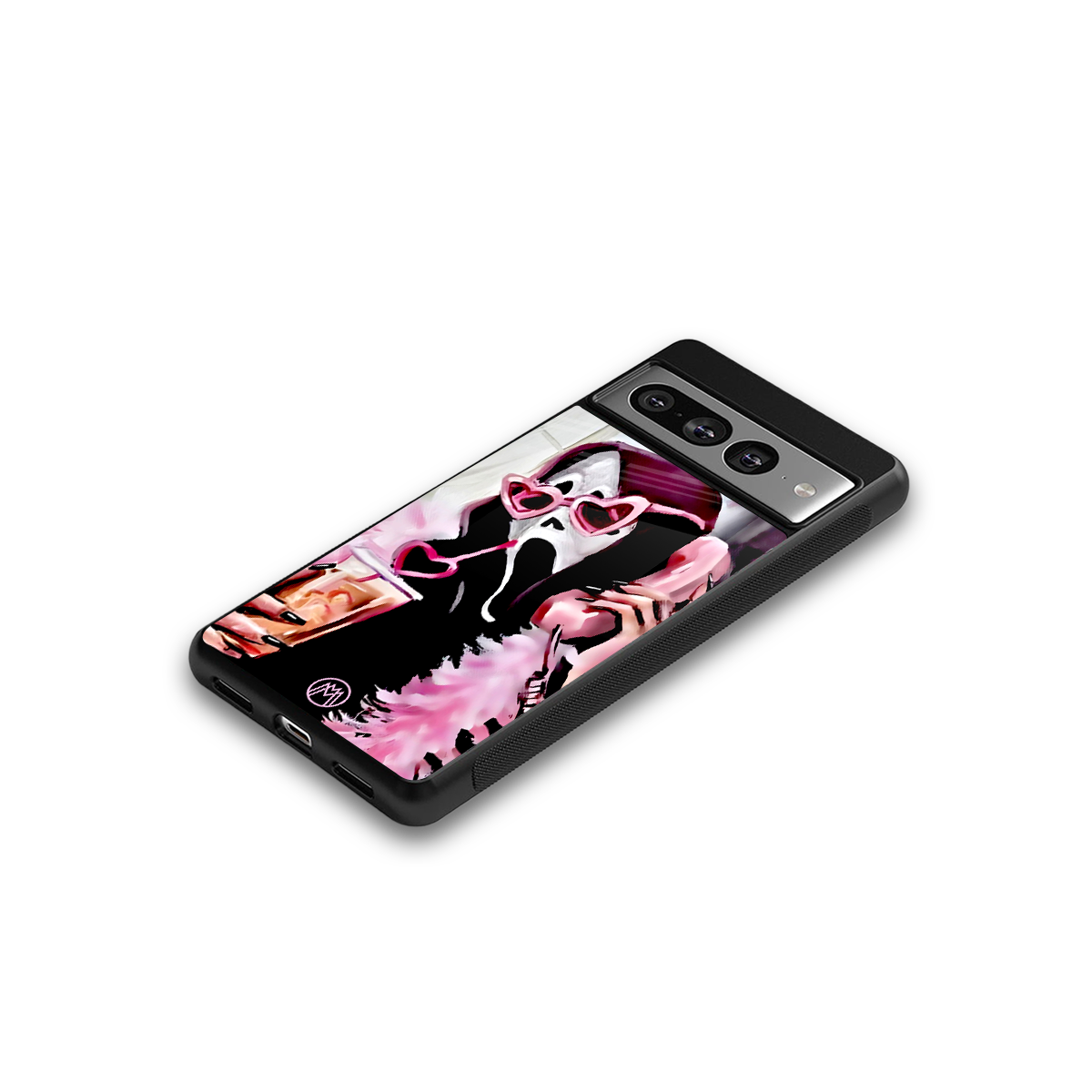 chill thrill back phone cover | glass case for google pixel 7 pro
