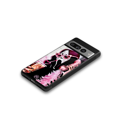 chill thrill back phone cover | glass case for google pixel 7 pro