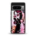 chill thrill back phone cover | glass case for google pixel 8 pro