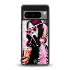 chill thrill back phone cover | glass case for google pixel 8 pro