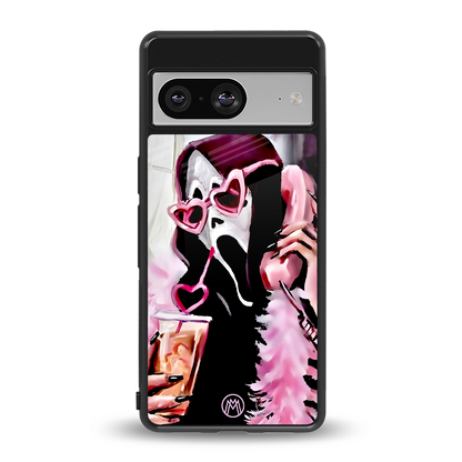 chill thrill back phone cover | glass case for Google Pixel 8