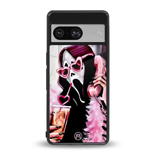 chill thrill back phone cover | glass case for Google Pixel 8