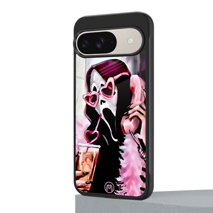 chill thrill back phone cover | glass case for google pixel 9