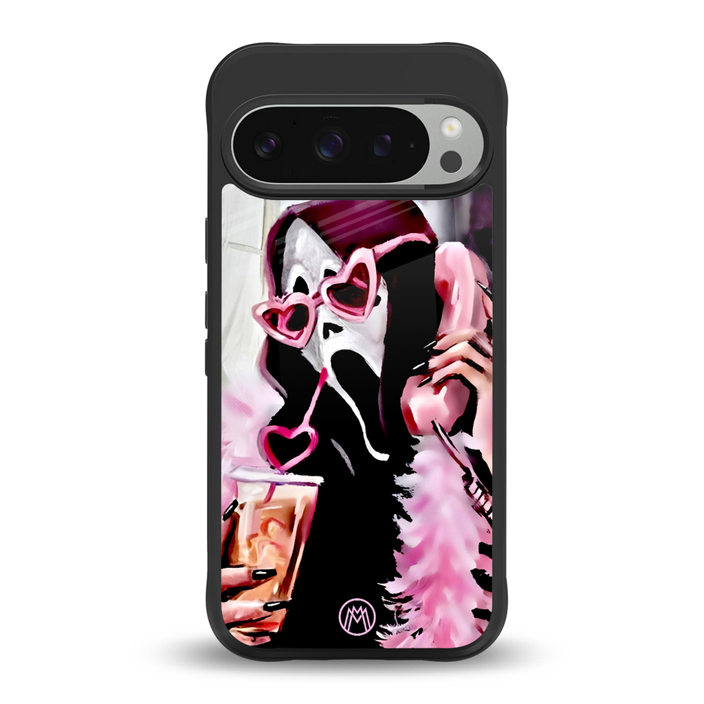 chill thrill back phone cover | glass case for google pixel 9 pro