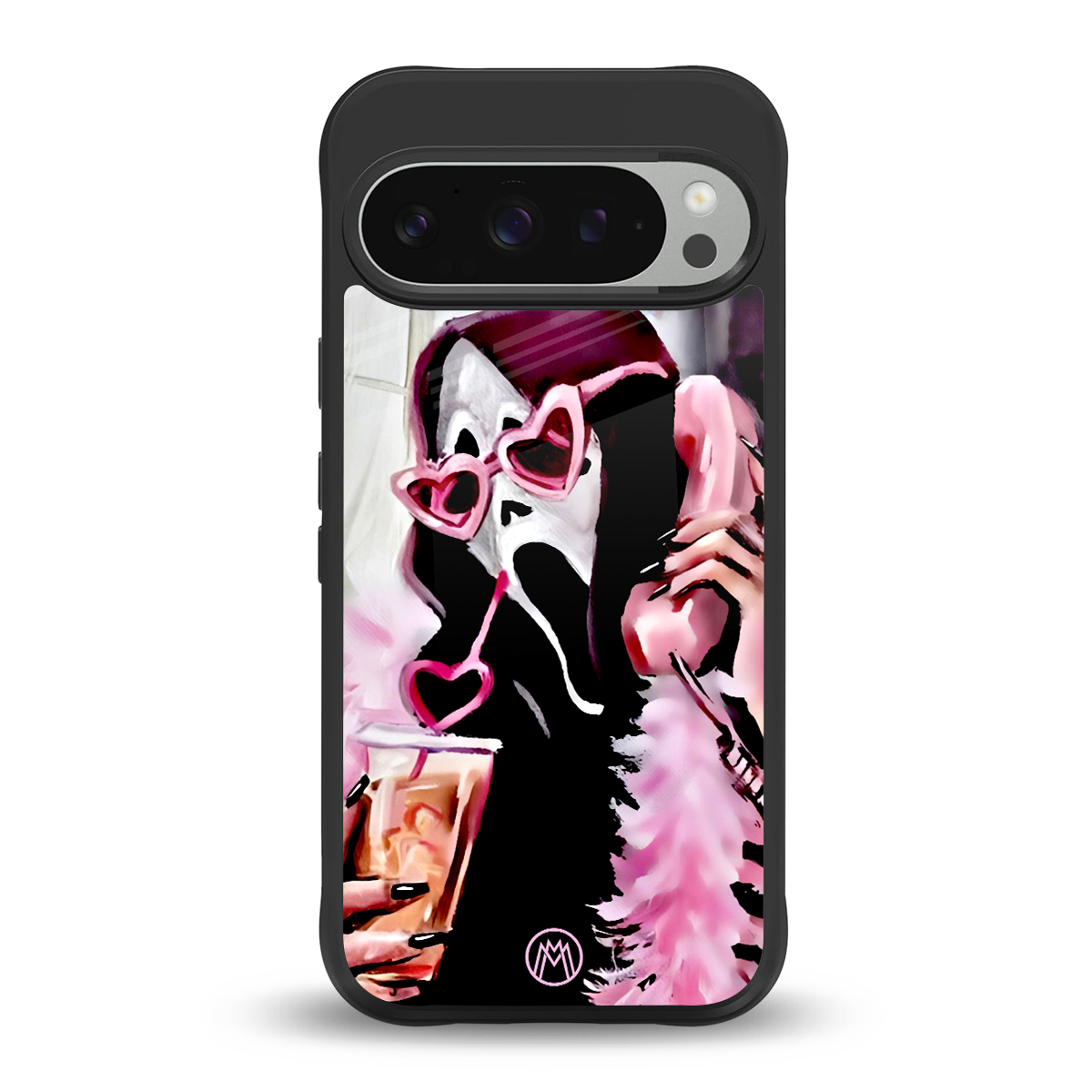 chill thrill back phone cover | glass case for google pixel 9 pro
