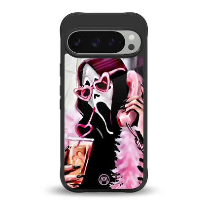 chill thrill back phone cover | glass case for google pixel 9 pro xl