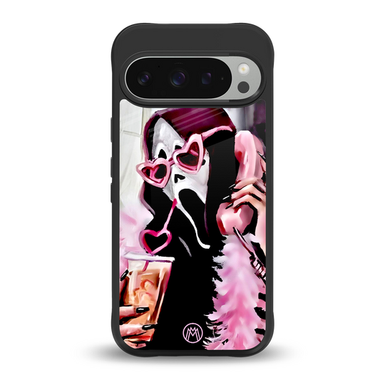 chill thrill back phone cover | glass case for google pixel 9 pro xl