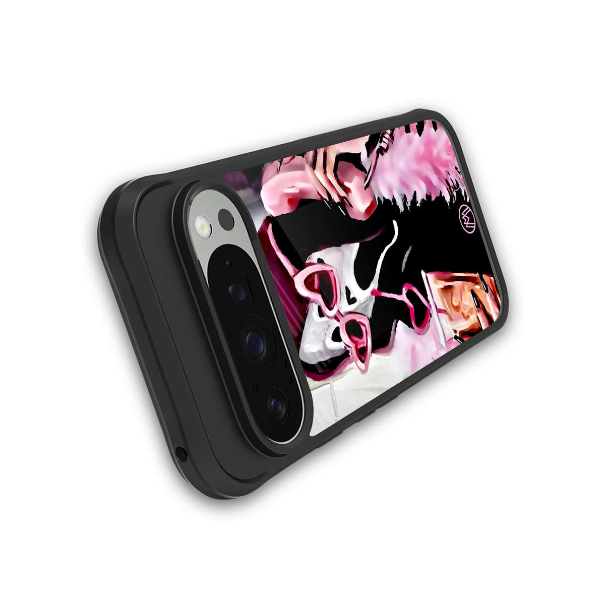 chill thrill back phone cover | glass case for google pixel 9 pro