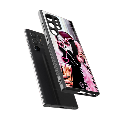 chill thrill back phone cover | glass case for samsung galaxy s23 ultra