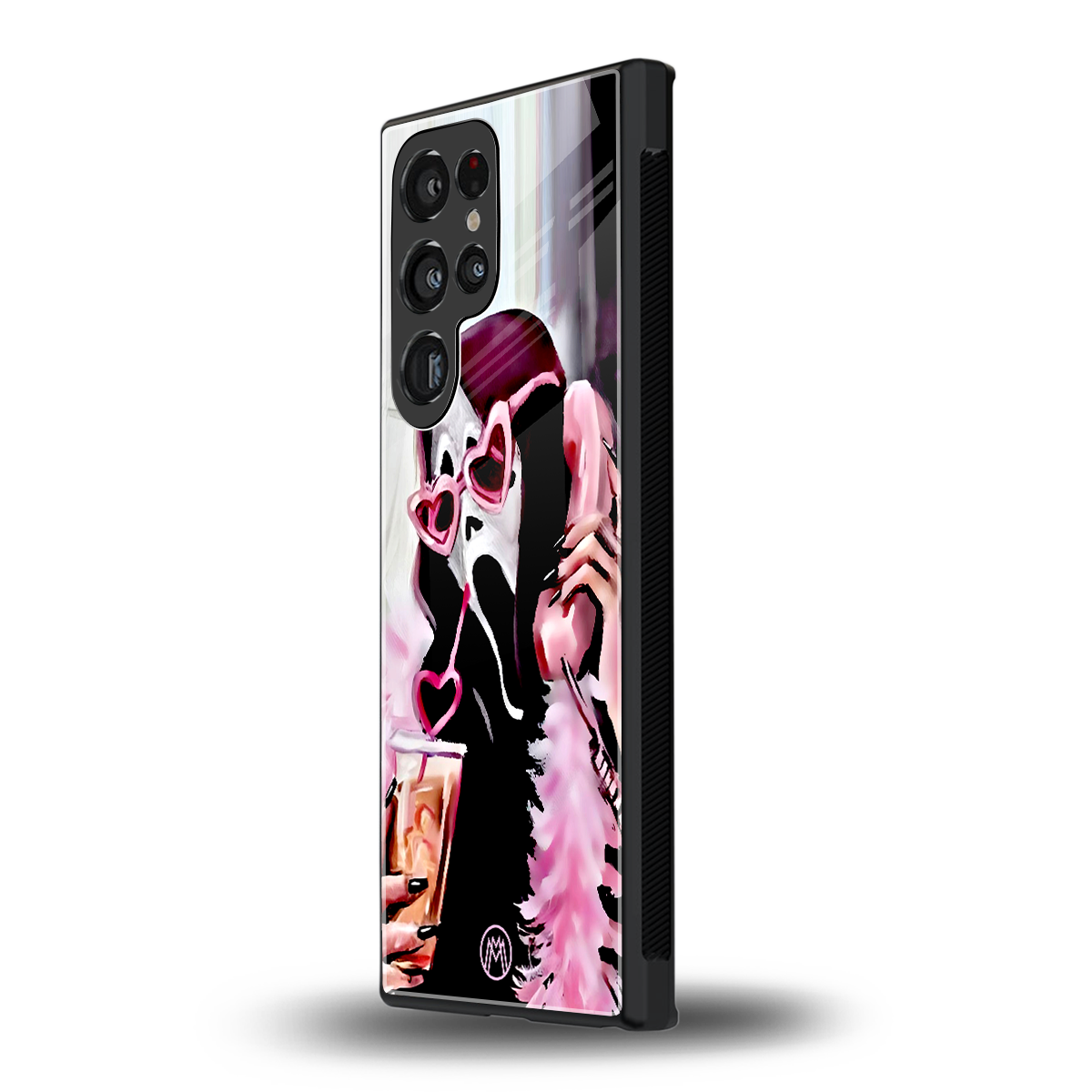 chill thrill back phone cover | glass case for samsung galaxy s24 ultra