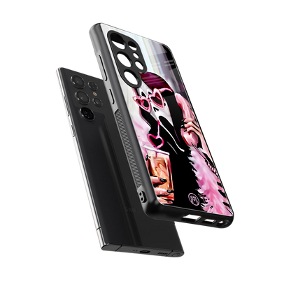 chill thrill back phone cover | glass case for samsung galaxy s25 ultra