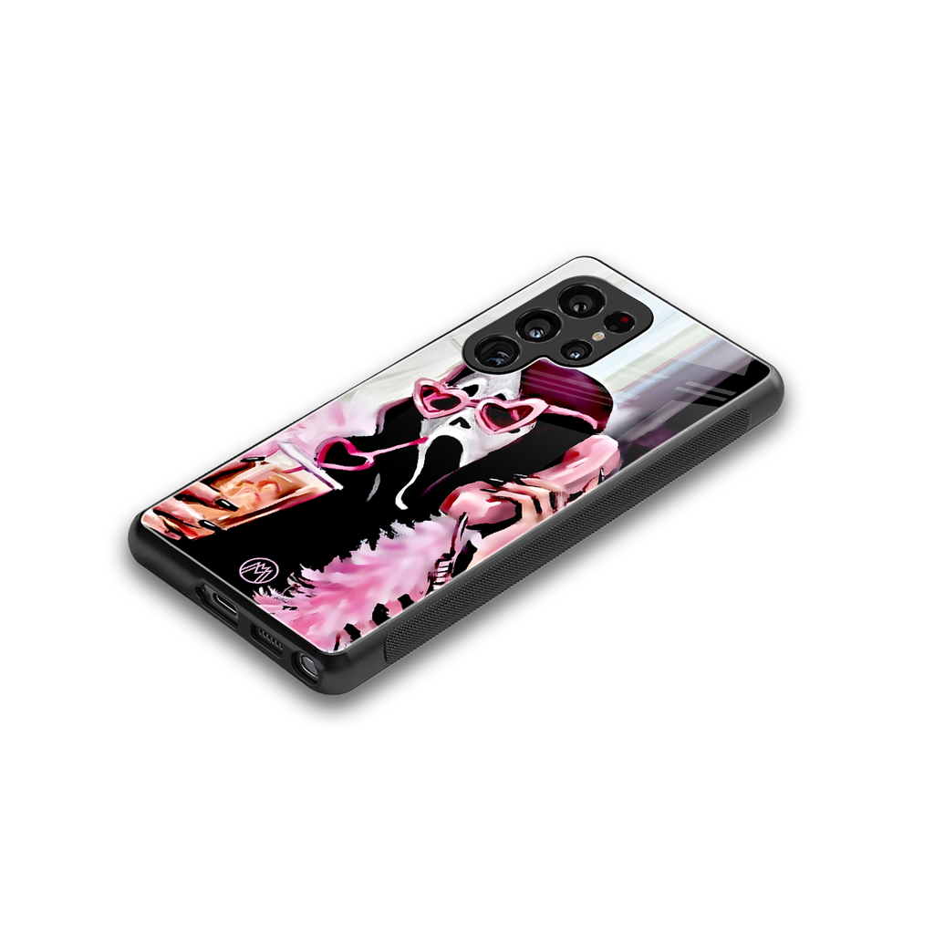 chill thrill back phone cover | glass case for samsung galaxy s25 ultra