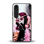 chill thrill back phone cover | glass case for samsung galaxy s24 fe