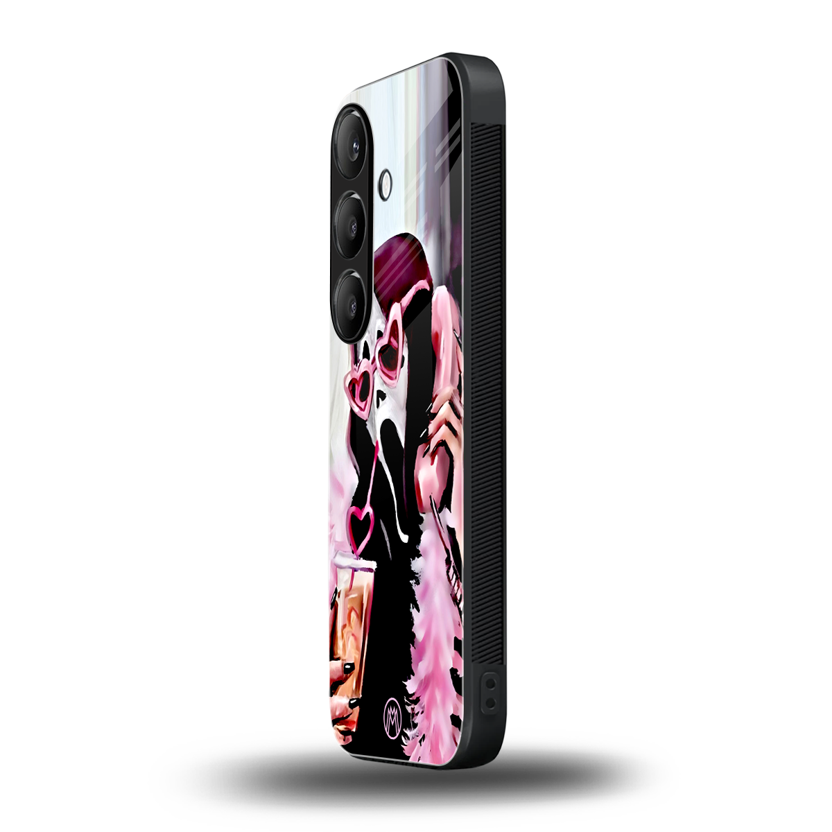 chill thrill back phone cover | glass case for samsung galaxy s24 plus