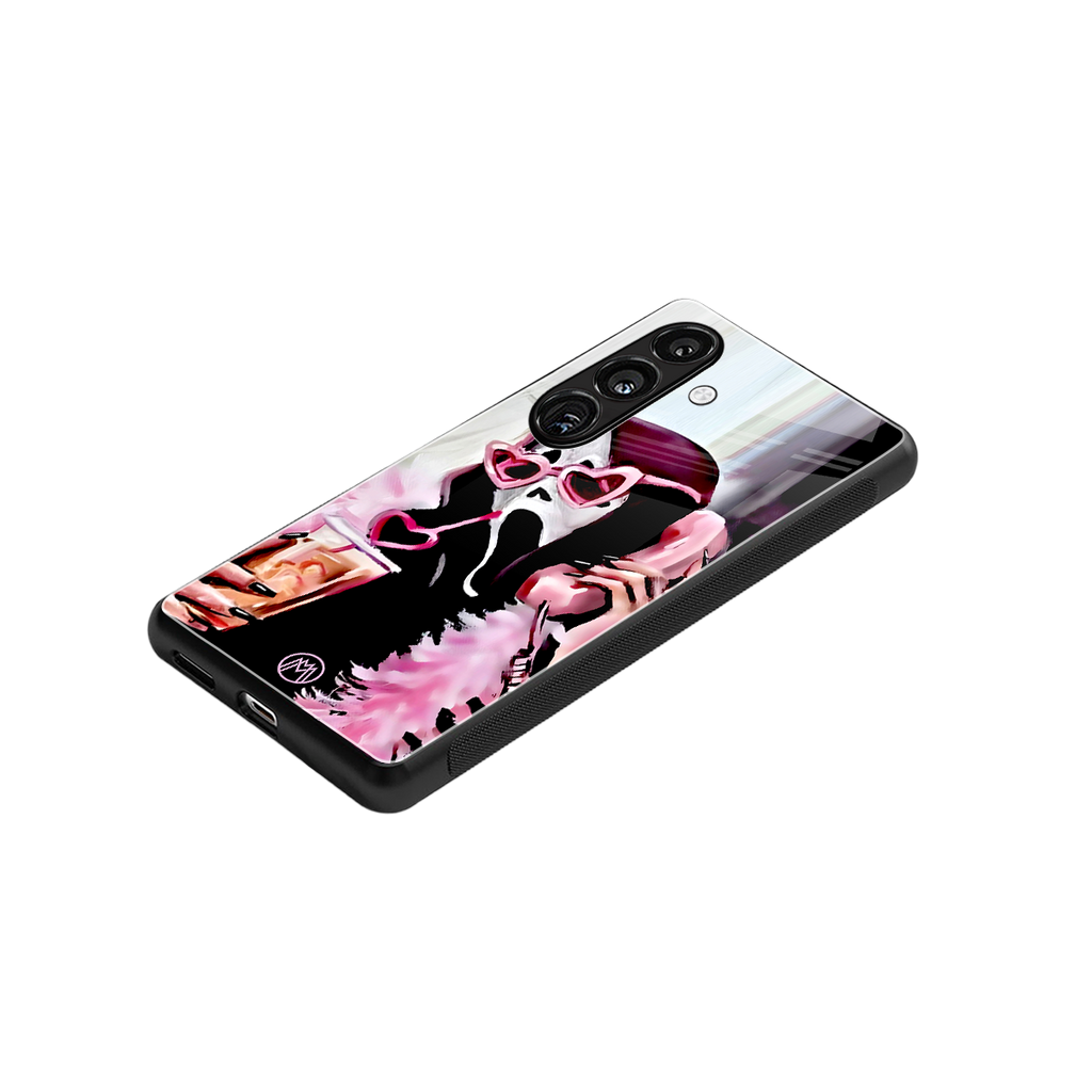 chill thrill back phone cover | glass case for samsung galaxy s25