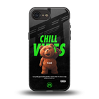 chill vibes back phone cover | glass case for iphone 16e