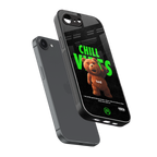 chill vibes back phone cover | glass case for iphone 16e