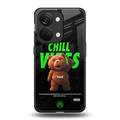 chill vibes back phone cover | glass case for oneplus nord 3