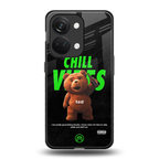 chill vibes back phone cover | glass case for oneplus nord 3