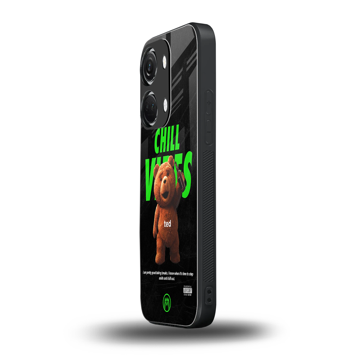 chill vibes back phone cover | glass case for oneplus nord 3