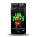 chill vibes back phone cover | glass case for oneplus nord 4