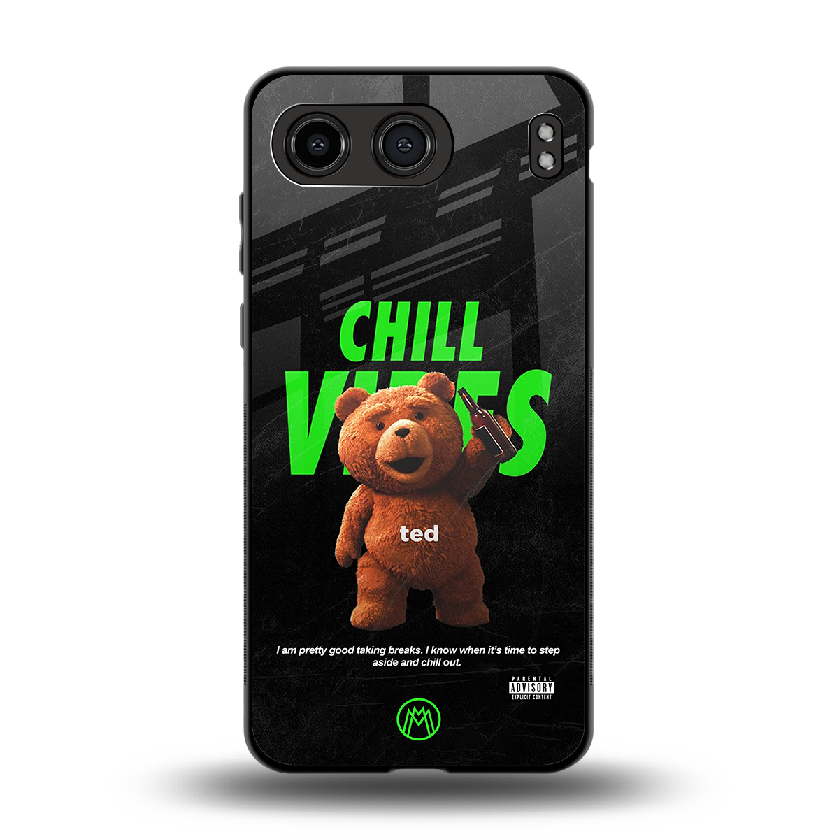 chill vibes back phone cover | glass case for oneplus nord 4
