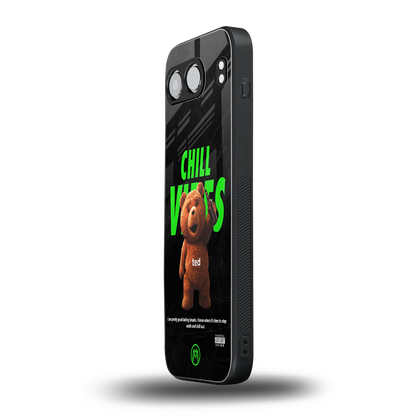 chill vibes back phone cover | glass case for oneplus nord 4