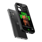 chill vibes back phone cover | glass case for oneplus nord ce 3
