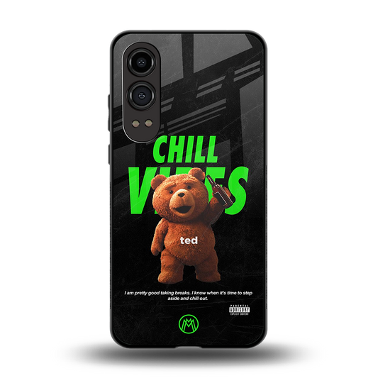 chill vibes back phone cover | glass case for oneplus nord ce 4 lite