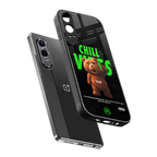 chill vibes back phone cover | glass case for oneplus nord ce 4 lite