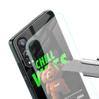 chill vibes back phone cover | glass case for oneplus nord ce 4 lite