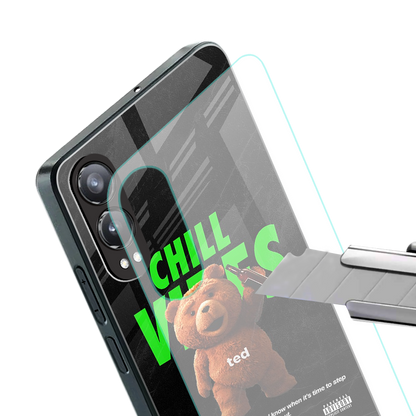 chill vibes back phone cover | glass case for oneplus nord ce 4 lite