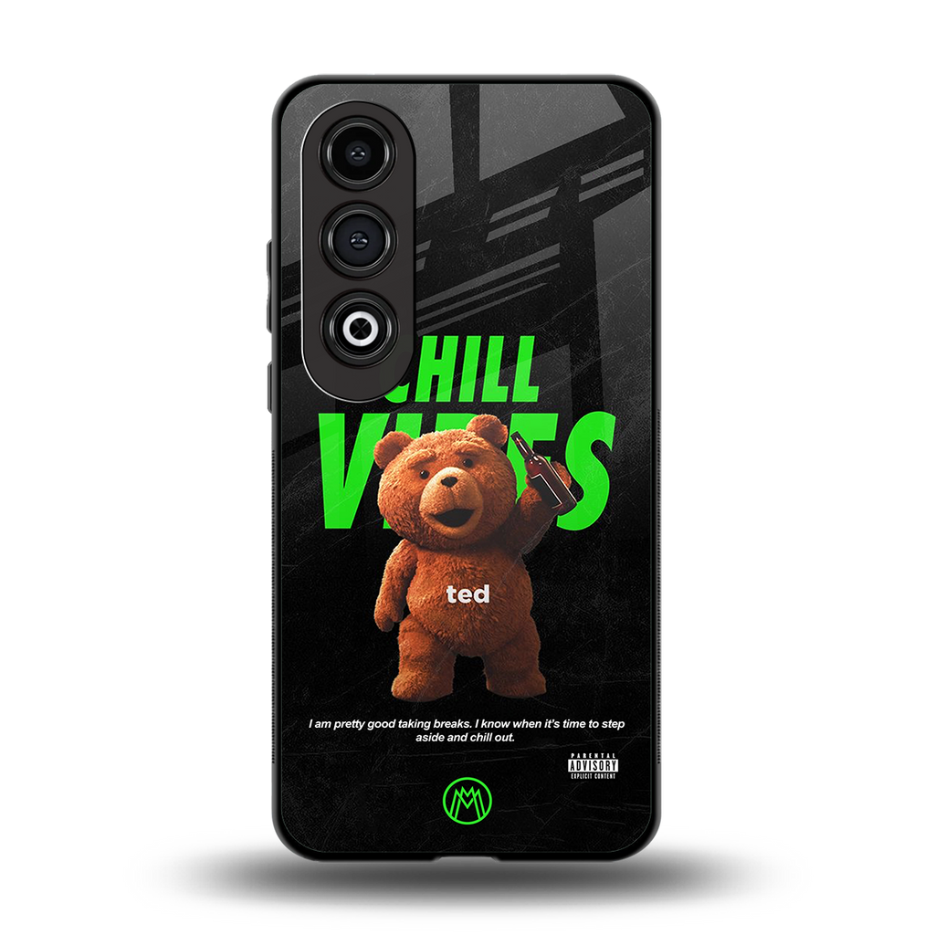 chill vibes back phone cover | glass case for oneplus nord ce 4