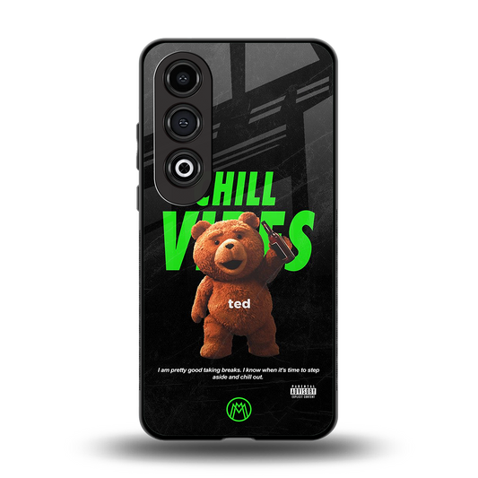 chill vibes back phone cover | glass case for oneplus nord ce 4
