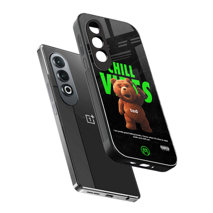 chill vibes back phone cover | glass case for oneplus nord ce 4