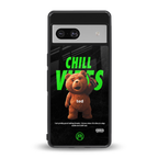 chill vibes back phone cover | glass case for Google Pixel 7