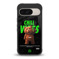 chill vibes back phone cover | glass case for google pixel 9