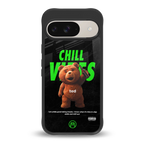 chill vibes back phone cover | glass case for google pixel 9